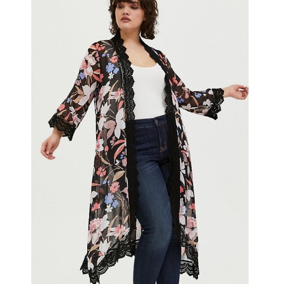 Roffe floral print robe - Picture 10 of 10